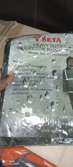 Rain Coat With Reflector Beta