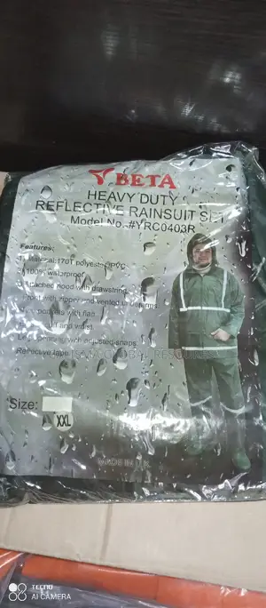 Rain Coat With Reflector Beta