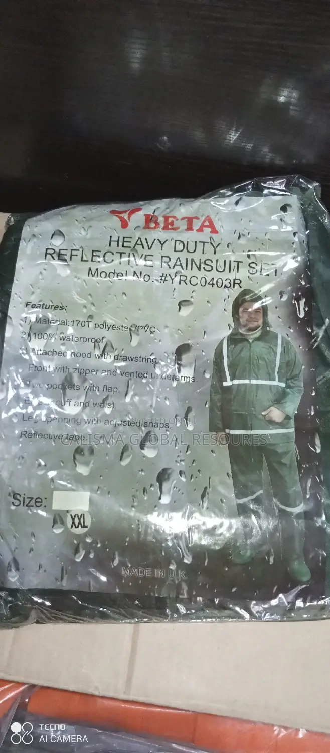 Rain Coat With Reflector Beta