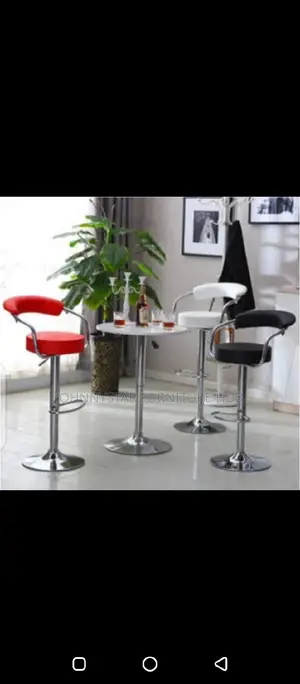 Unique Bar Stools and Table