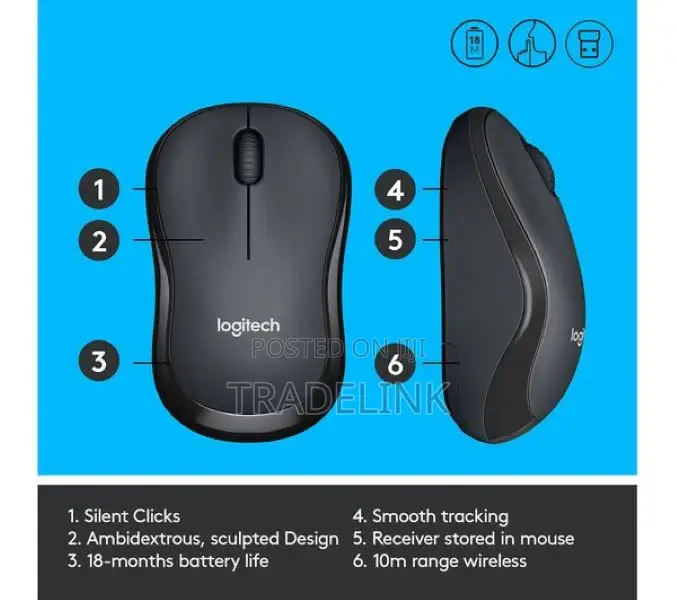 Logitech Silent Wireless Mouse