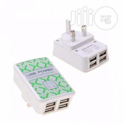 USB Power Adapter With 4 USB Power Port