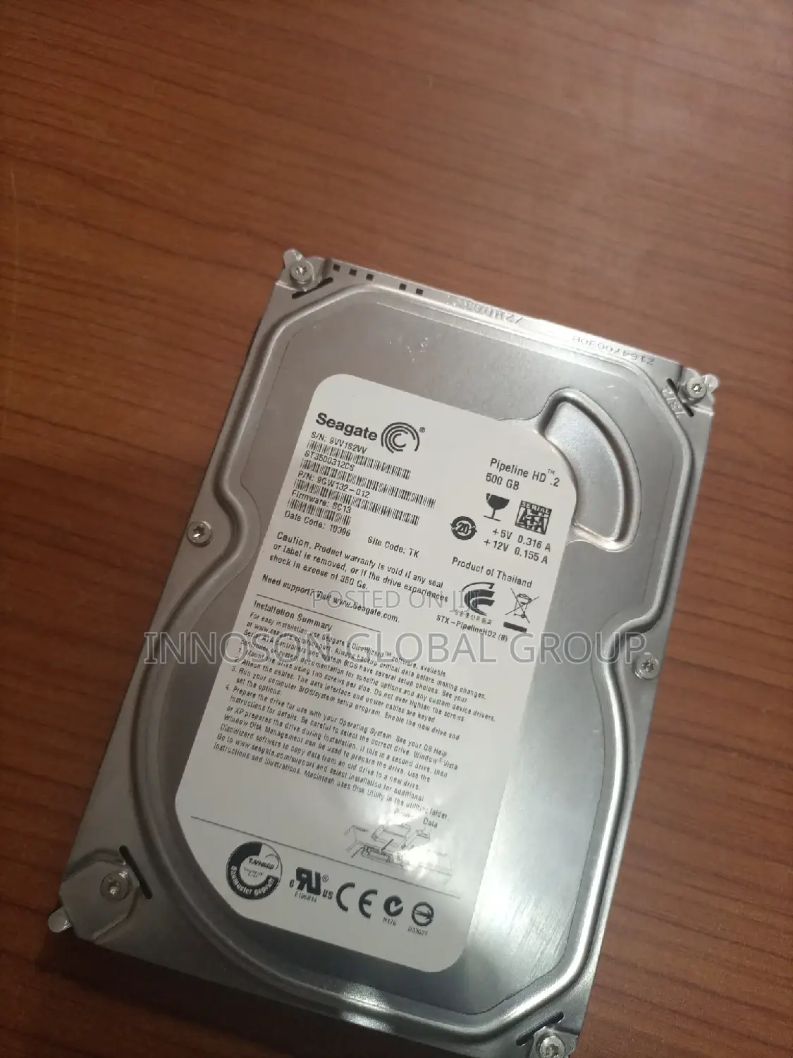 500gb Desktop Hard Disk Drive