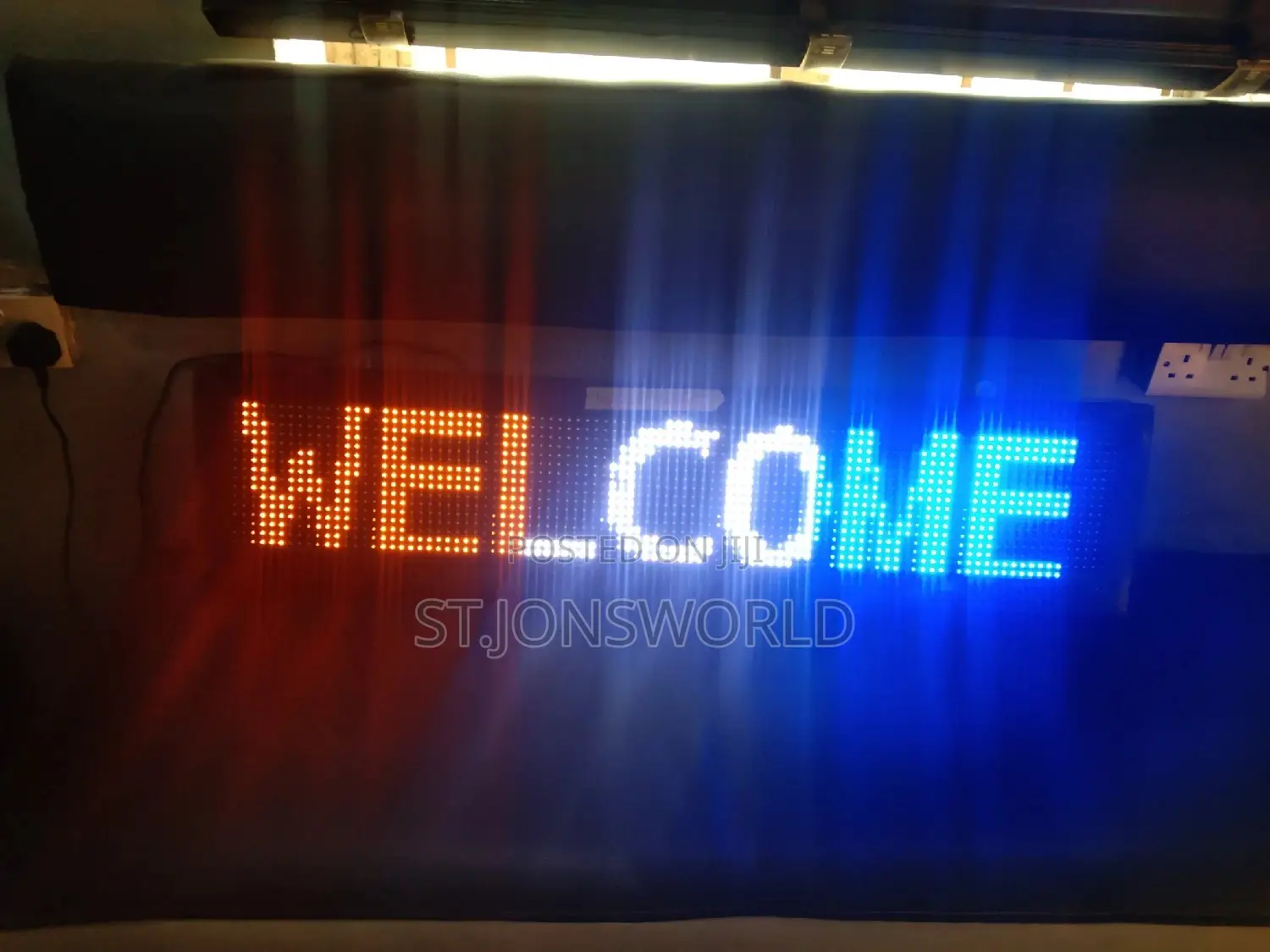 Led Digital Scrolling Signage