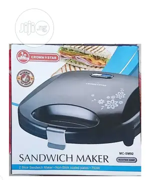 Crown Star Crownstar Masterchef - 2 Slice Sandwich Maker