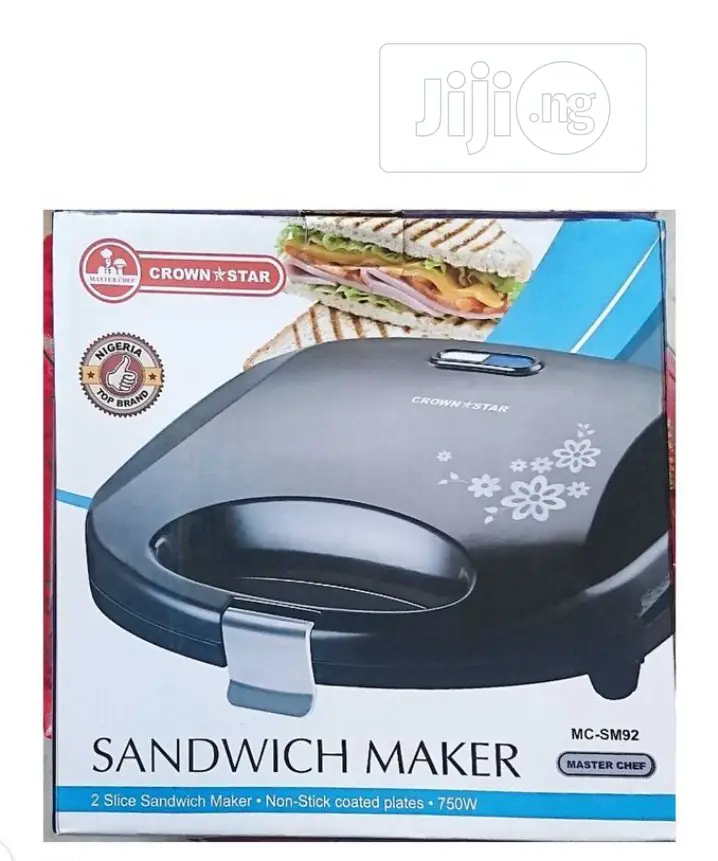 Crown Star Crownstar Masterchef - 2 Slice Sandwich Maker