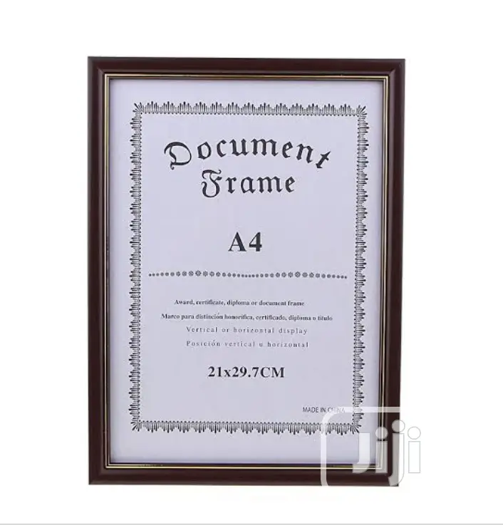 A4 Document Frame