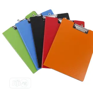 1 PCS A4 5 Color Clipboard Solid Fold Over Office Document