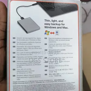 Seagate 2tb One Touch Portable Hard Drive