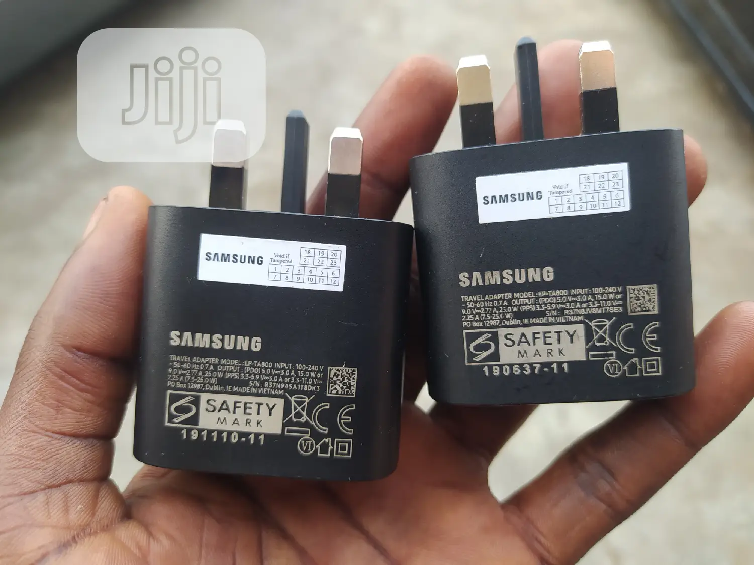 Original Samsung 25watts Box Power Adapter