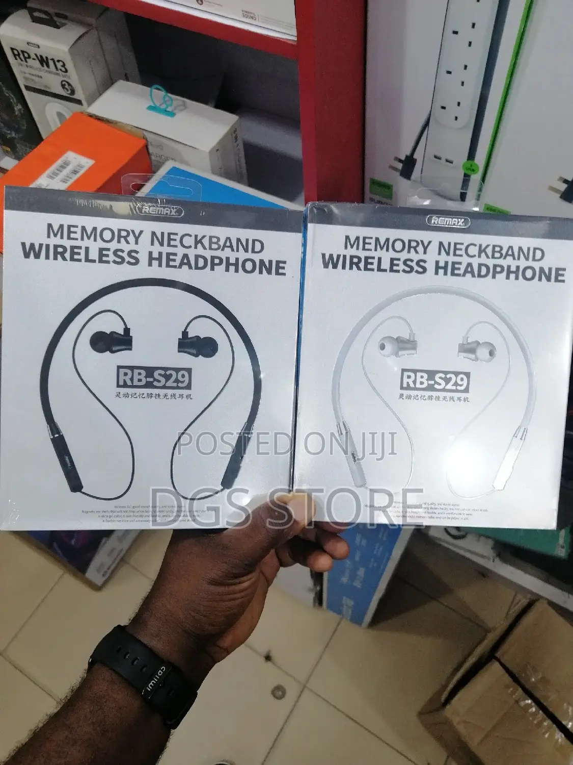 Remax Rb S29 Neckband Memory Bluetooth
