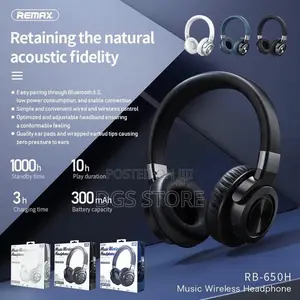 Remax Rb 650HB Bluetooth Headphone