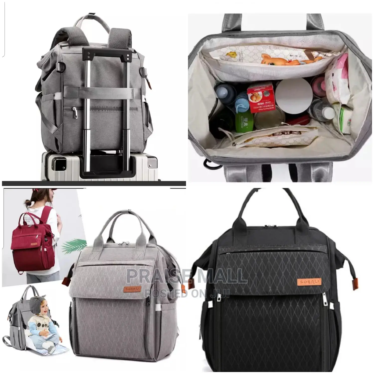 Multi Function Mother Care Diaper Backpack