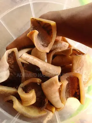 Fried Dried Ponmo