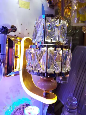 Led Crystal Wall Bracket With Bulb