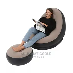 Inflatable Sofer With Foot Rest