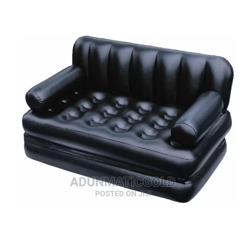 Inflatable Leather Bed and Pull Out Sofer With Pump