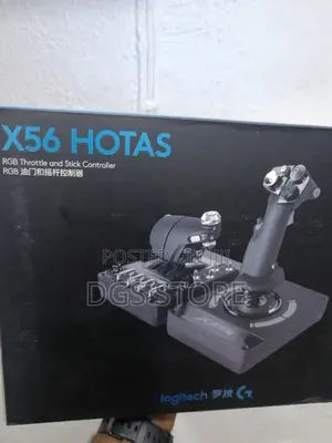 Logitech X56 Hotas RGB Throttle Stick Controller