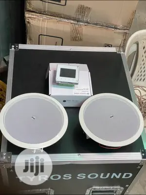 2 Set of Ceiling Speaker and 1 Bluetooth Keypad