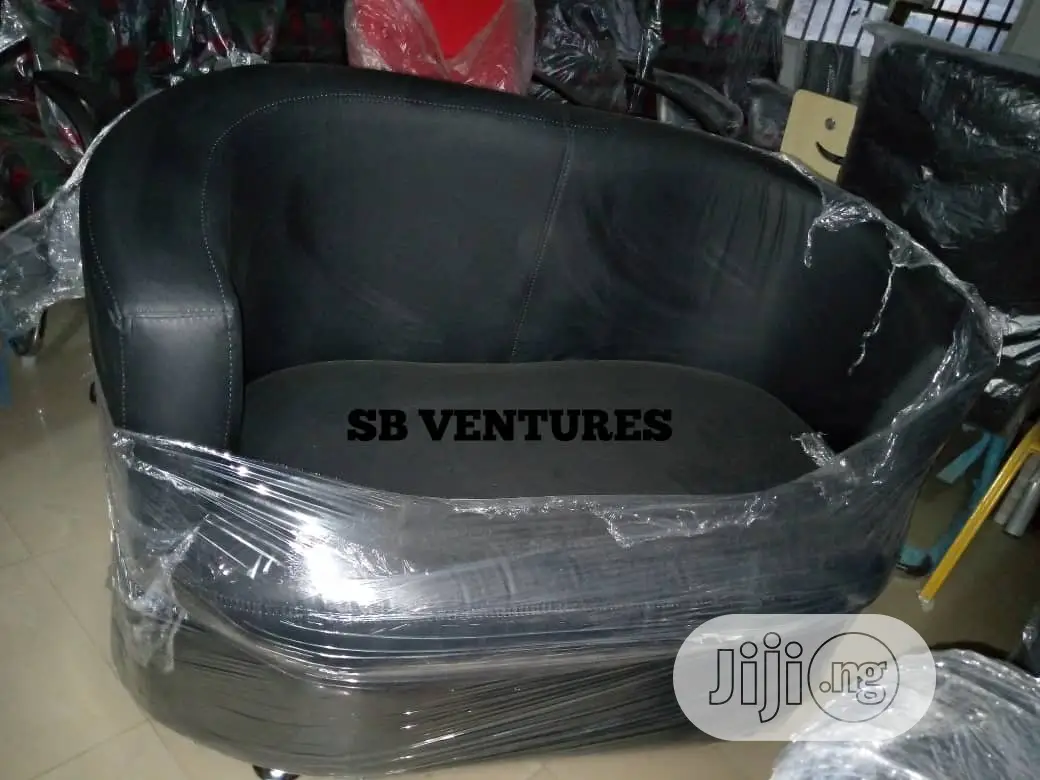 Double Seater Leather Sofa