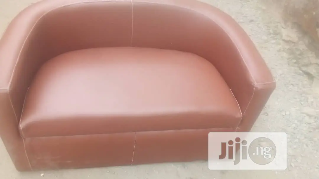 Double Seater Leather Sofa
