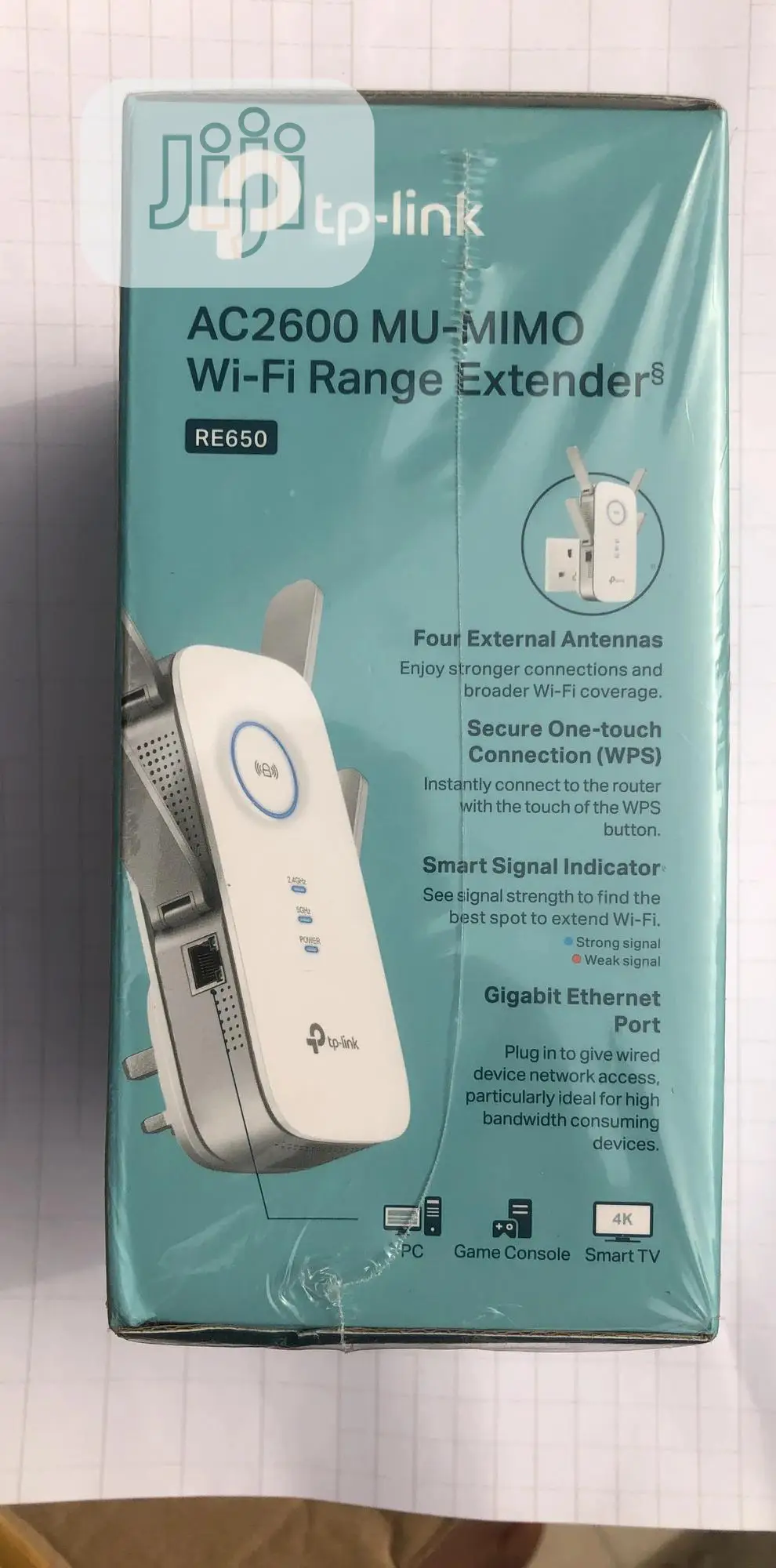 Tp-Link Mu Mimo Wifi Range Extender Re650