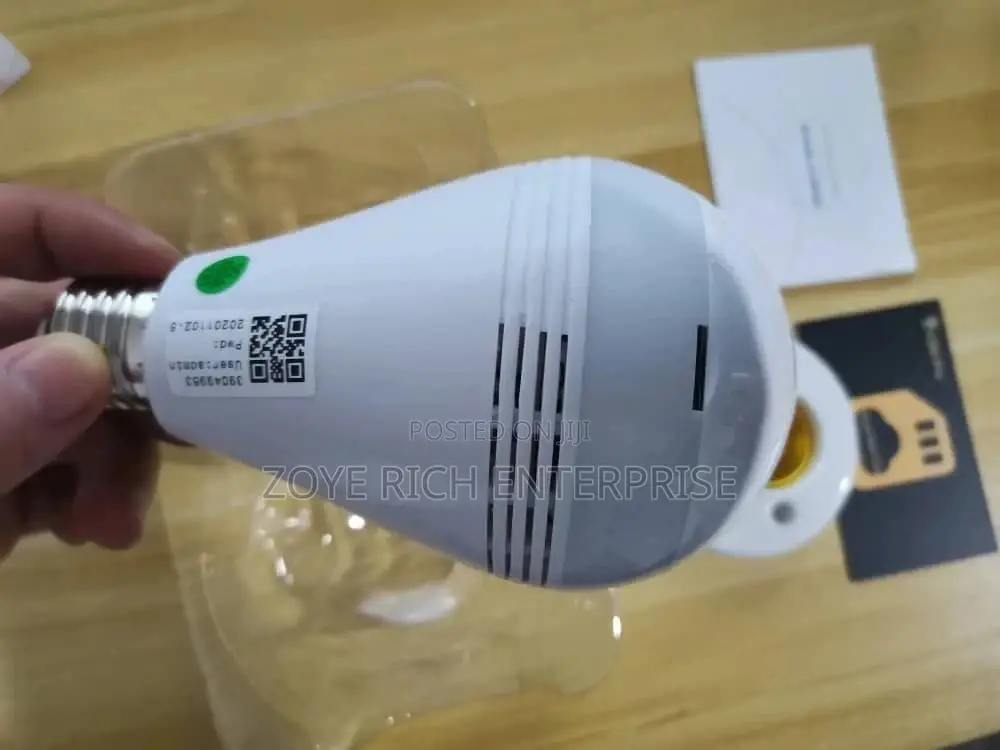 Bulb Spy Camera
