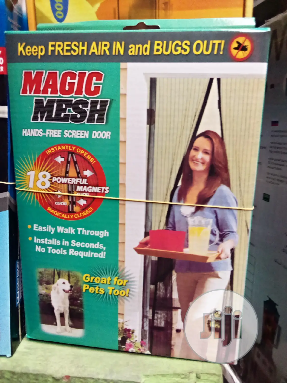 Magnetic Screen Door Mesh