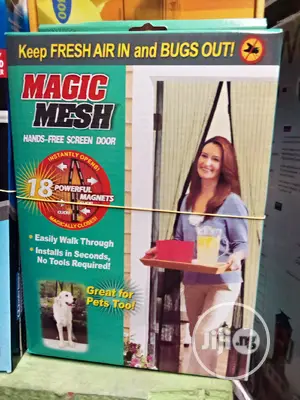 Magnetic Screen Door Mesh