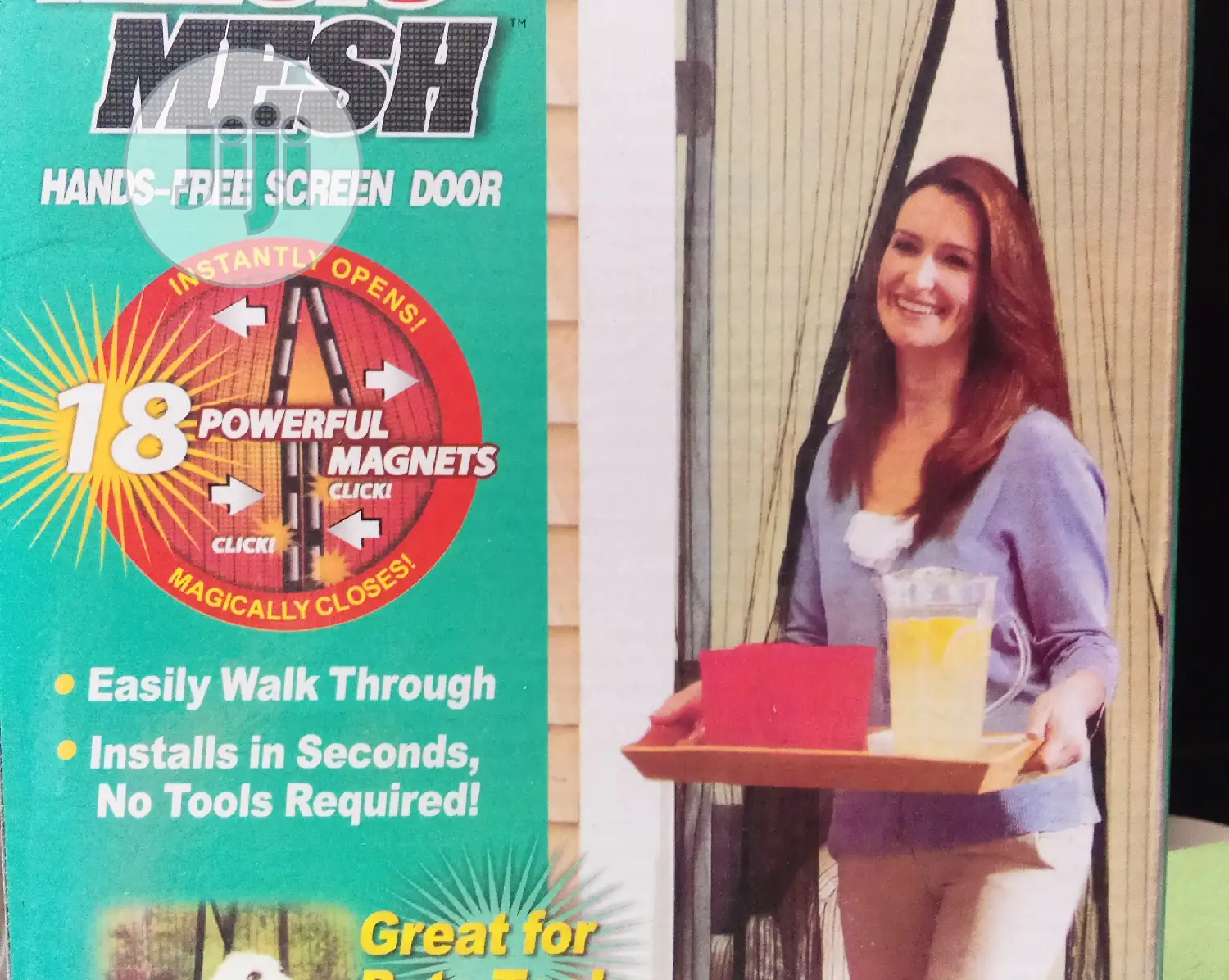 Magnetic Screen Door Mesh