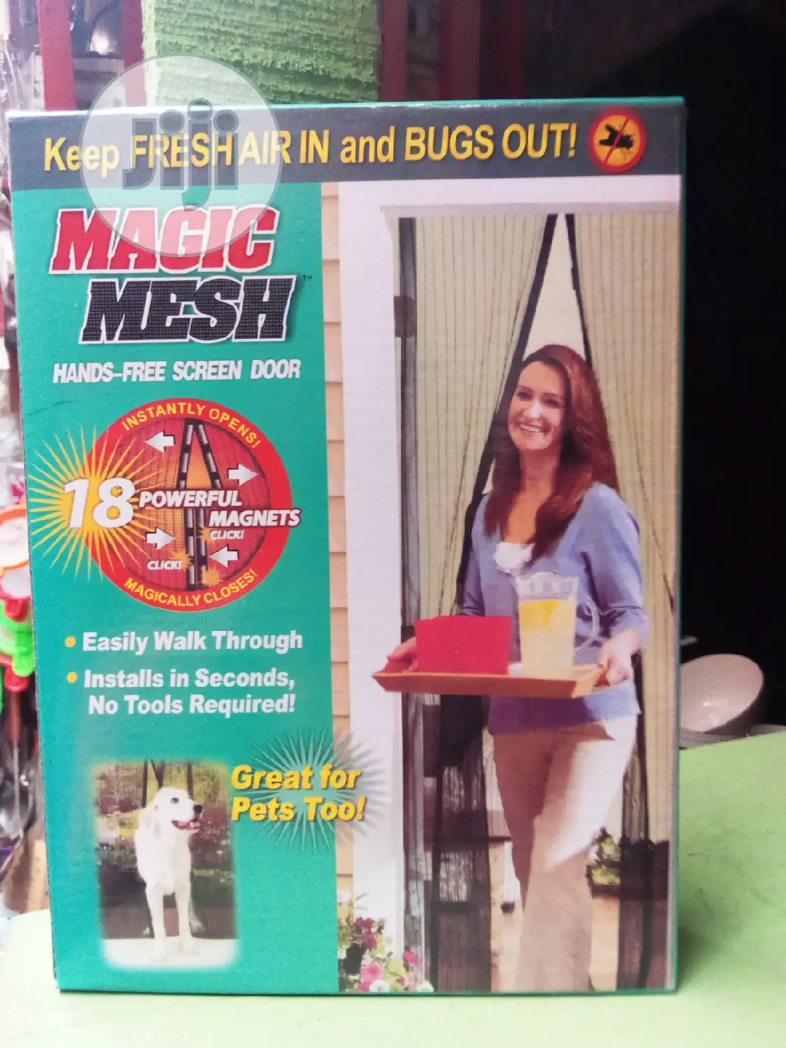 Magnetic Screen Door Mesh