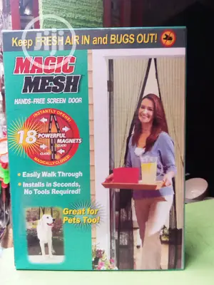 Magnetic Screen Door Mesh