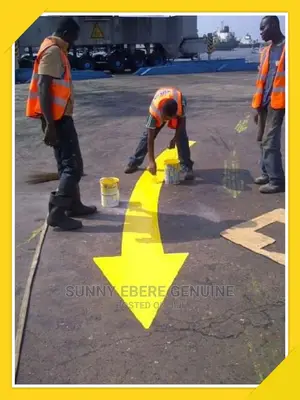 Road Marking Paint, Golden Yellow Road Marking Thermoplastic