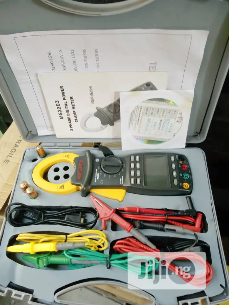 Maxtech 3phase Digital Power Tester MS2203