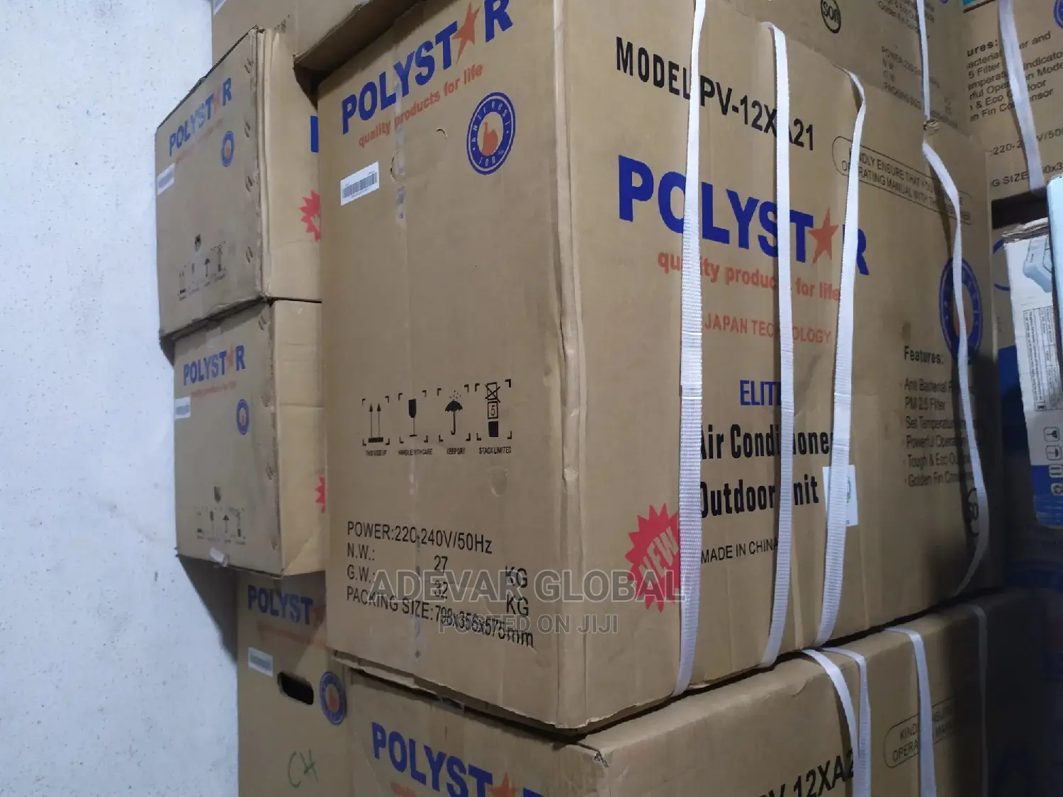 Polystar 1hp Split Inverter AC Air Conditioner