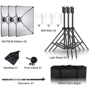 Photography Studio Softbox Lighting Kit