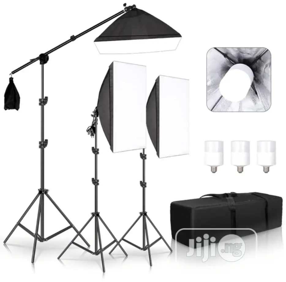 Photography Studio Softbox Lighting Kit