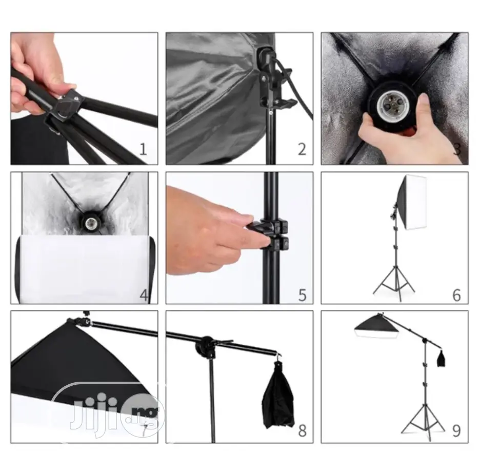 Photography Studio Softbox Lighting Kit
