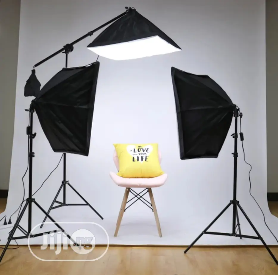 Photography Studio Softbox Lighting Kit