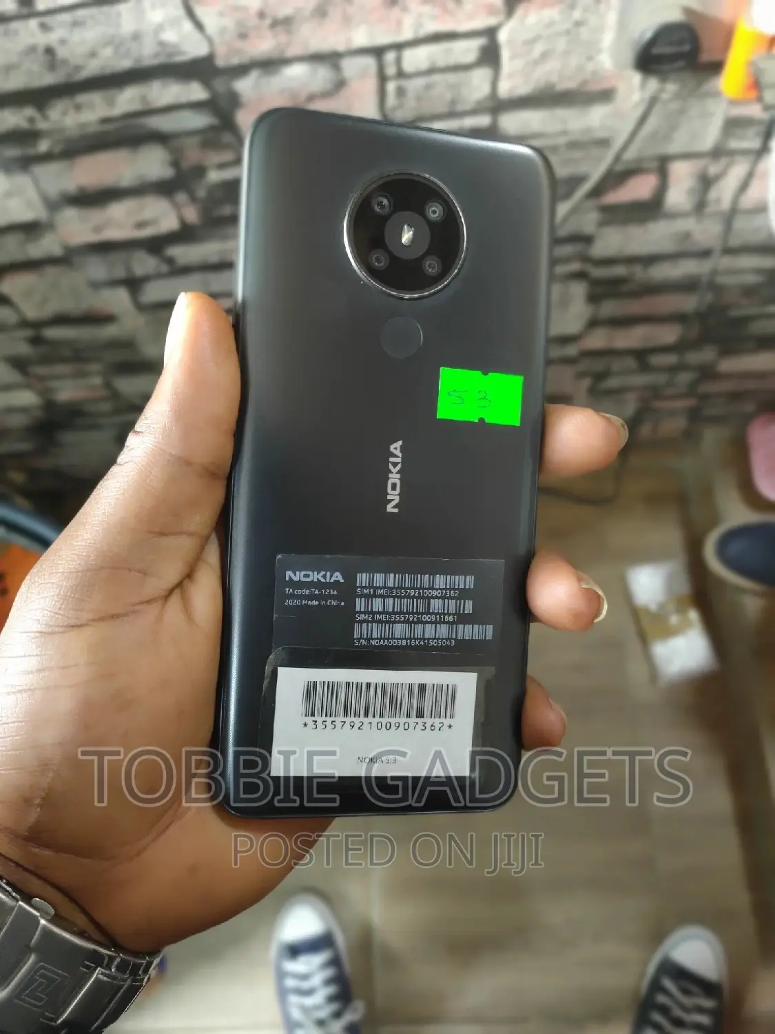 Nokia 5.3 64 GB Gray