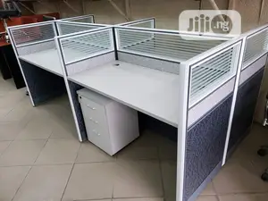 Blue Office Workstation by 4