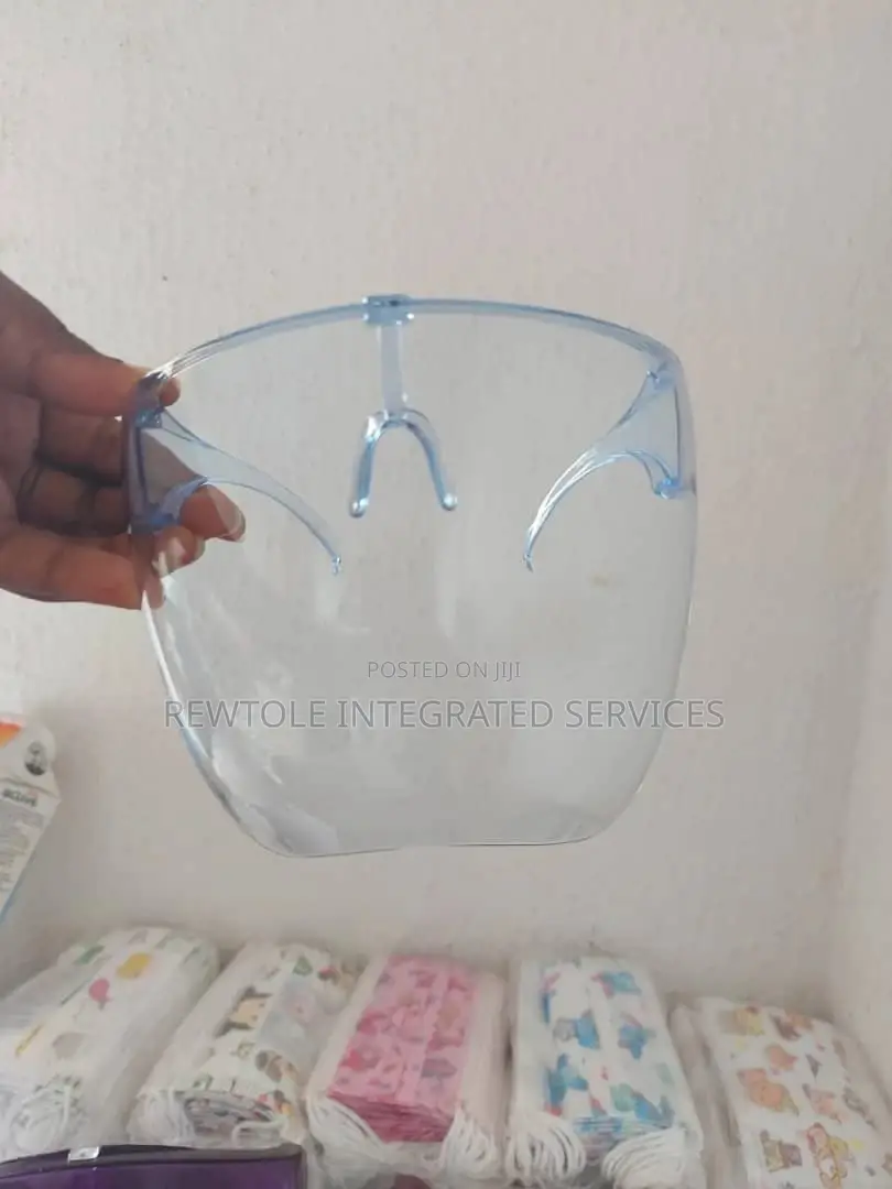 Plastic Bubble Face Shield