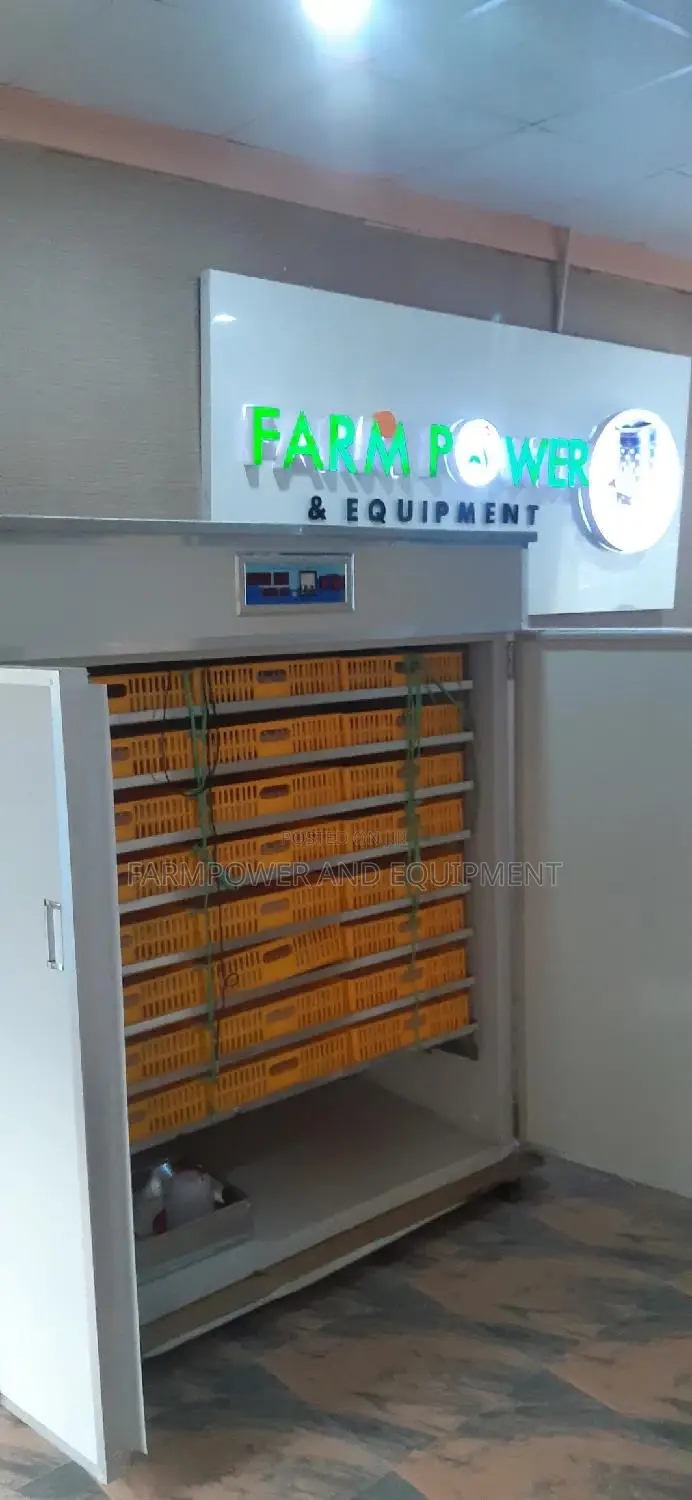 2112 Capacity Automatic Incubator.