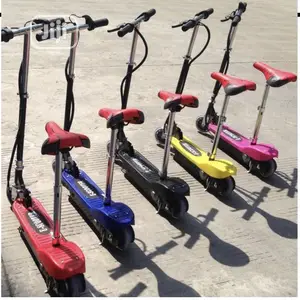 Folding Rechargeable Seated Electric Scooter Motorized Ride