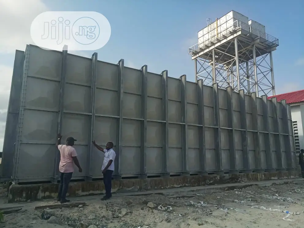 GRP/FRP Fiber Reinforced Polymer Water Tanks in Nigeria in AmuwoOdofin