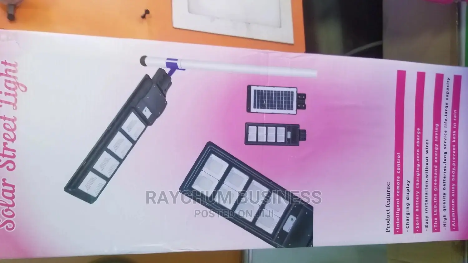 All in One Solar Street Light 8eyes 200w