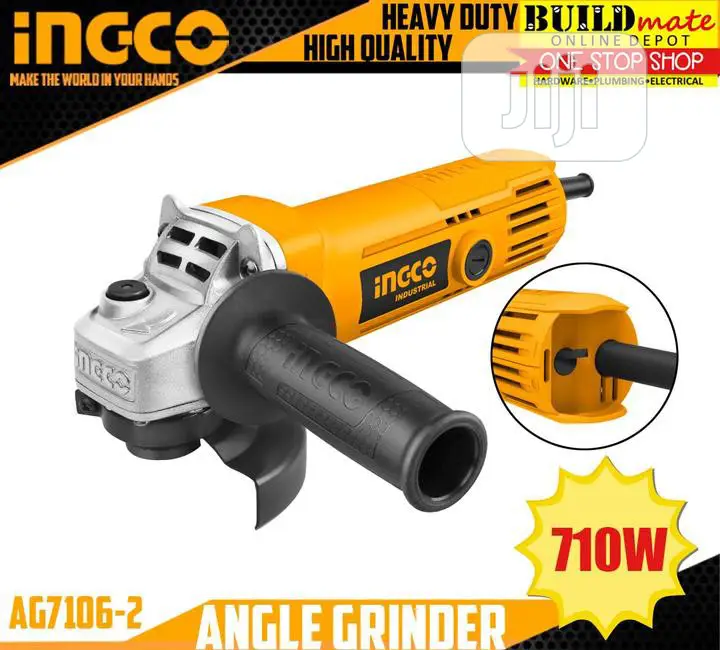 Angle Grinder and Impact Drill With Tool Sets