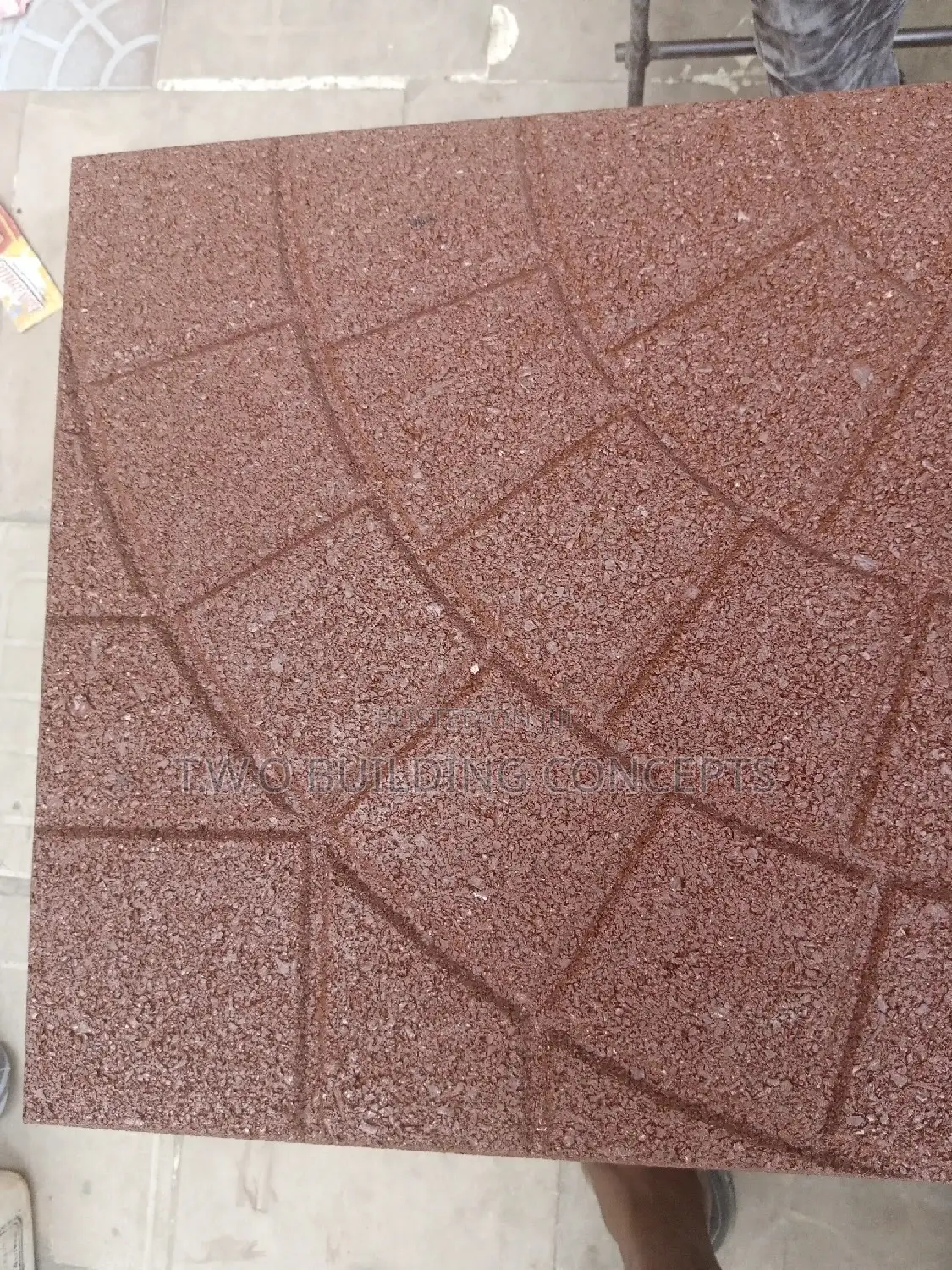 Rubber Stamp for Outside Floor