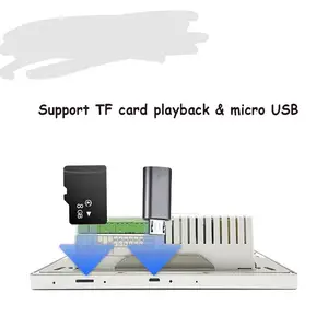 Smart 7" Wall Amplifier Android Ceiling Speaker With Wifi