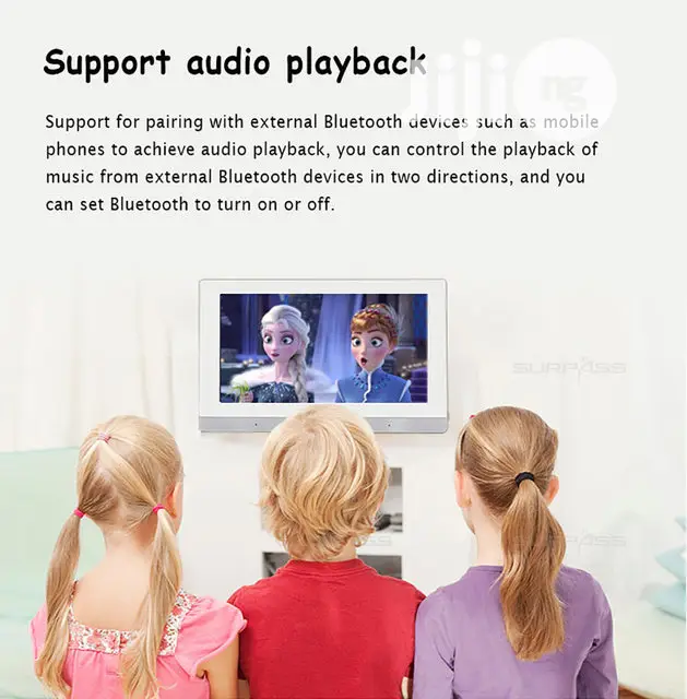 Smart 7" Wall Amplifier Android Ceiling Speaker With Wifi